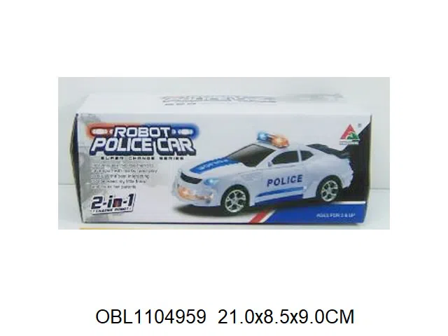 电动万向变形警车带灯光音乐 无包电_OBL1104959