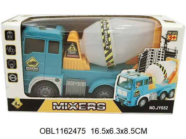 电动万泥头车带灯光音乐 2粒5号无包电_OBL1162475