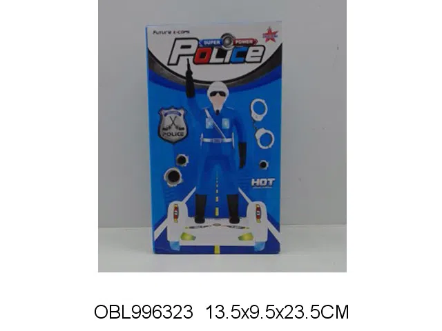 电动万向平衡警车带灯光音乐 无包电_OBL996323