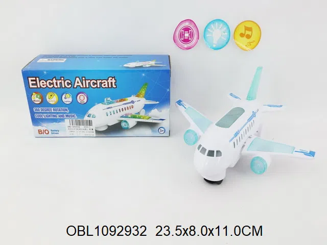 电动万向飞机带灯光音乐  无包电_OBL1092932
