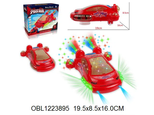 电动万太空车 带3D灯光音乐  3颗AA电池无包电_OBL1223895