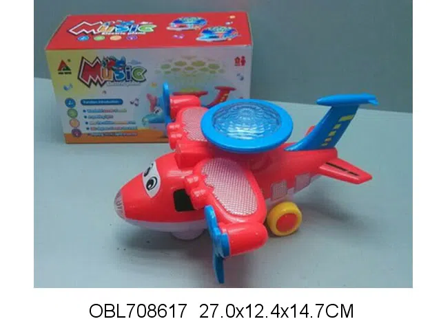 电动万向飞机带灯光音乐 无包电_OBL708617