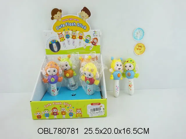 12支庄卡通闪光棒带音乐 包电_OBL780781