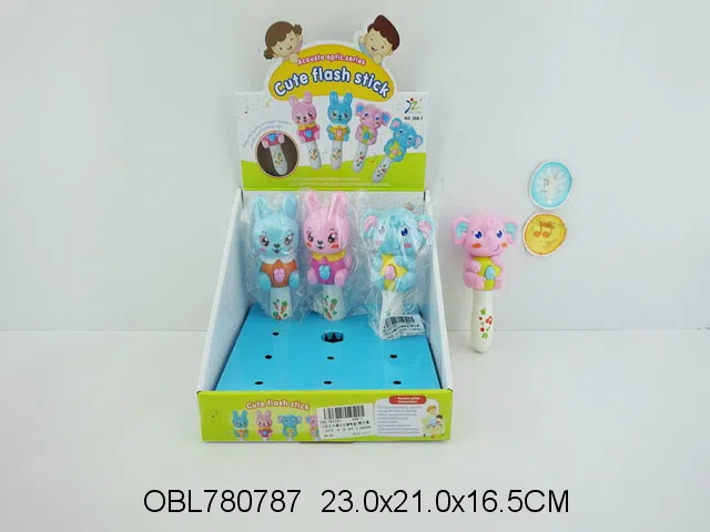 12支庄卡通闪光棒带音乐 包电_OBL780787