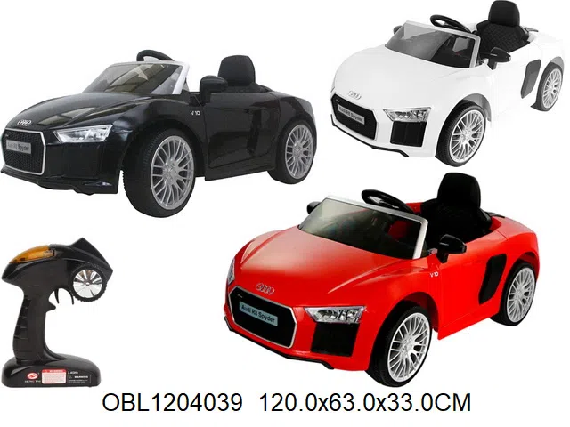 遥控童车带灯光音乐配充电器 车身12V4AH包电 遥控器2*AA电池无包电 双驱 2.4G_OBL1204039