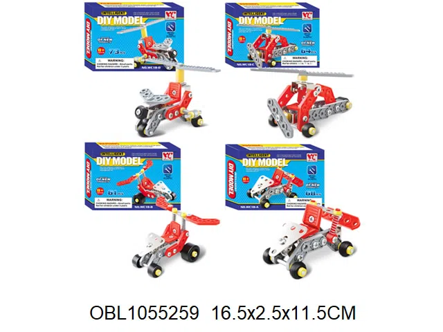 自装金属车  4款混装_OBL1055259