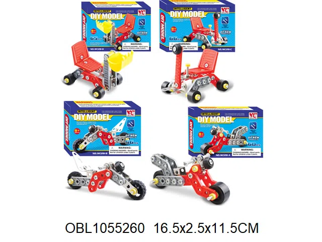 自装金属车  4款混装_OBL1055260