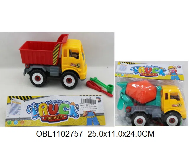 拆装滑行工程车 2款混装_OBL1102757