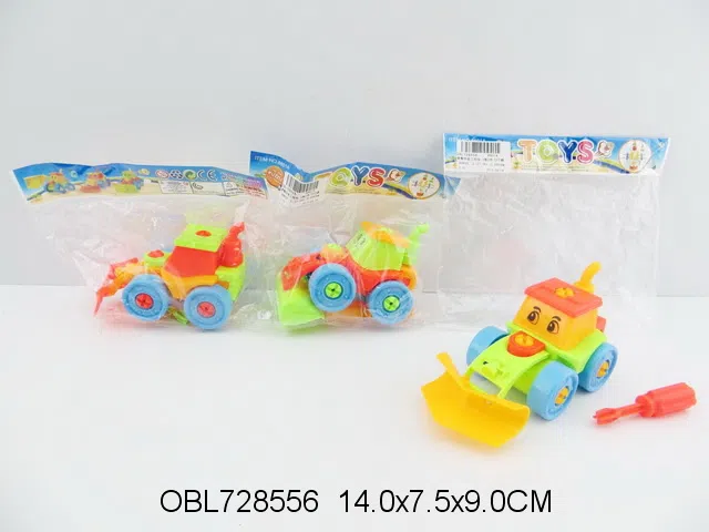 益智拆装工程车 3款3色混装_OBL728556