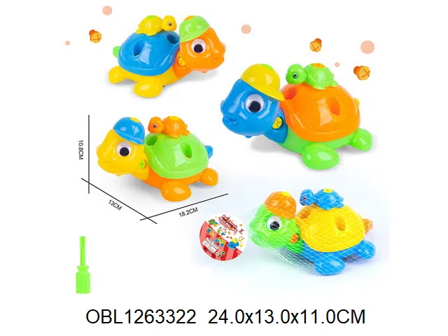 拆装海龟 4色混装_OBL1263322