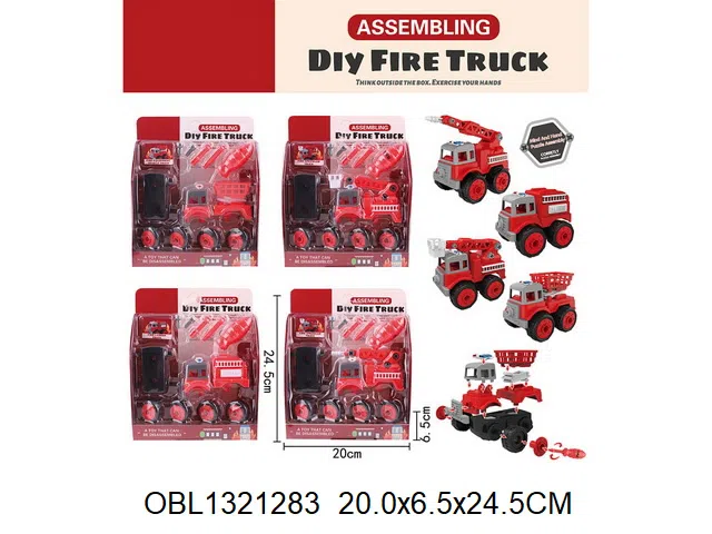 拆装消防车 4款混装_OBL1321283