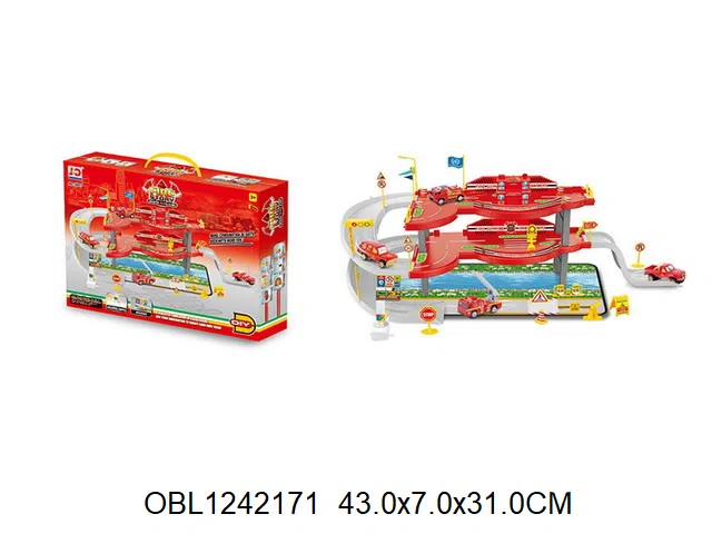 自装消防停车场套装 1只滑行车_OBL1242171