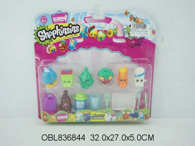 疯狂百货公仔套装 8款混装_OBL836844