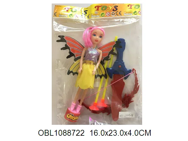 7寸实身芭芘软弹弓箭套装_OBL1088722