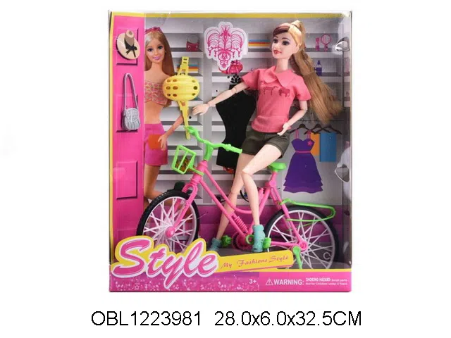 11.5寸实身活动关节芭芘套装 2款混装 主体衣服1款1色_OBL1223981