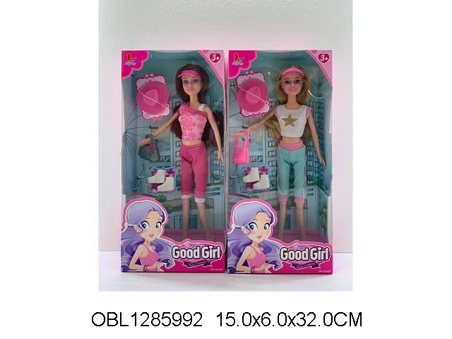 11.5寸实身芭芘套装 2款混装  主体衣服1款1色_OBL1285992