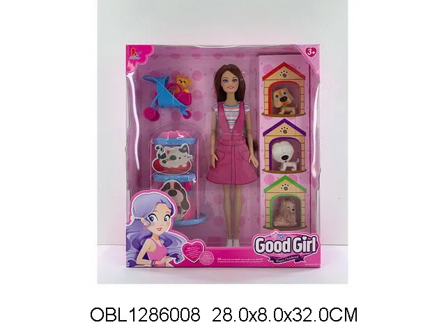 11.5寸实身活动关节芭芘套装 主体衣服1款1色_OBL1286008