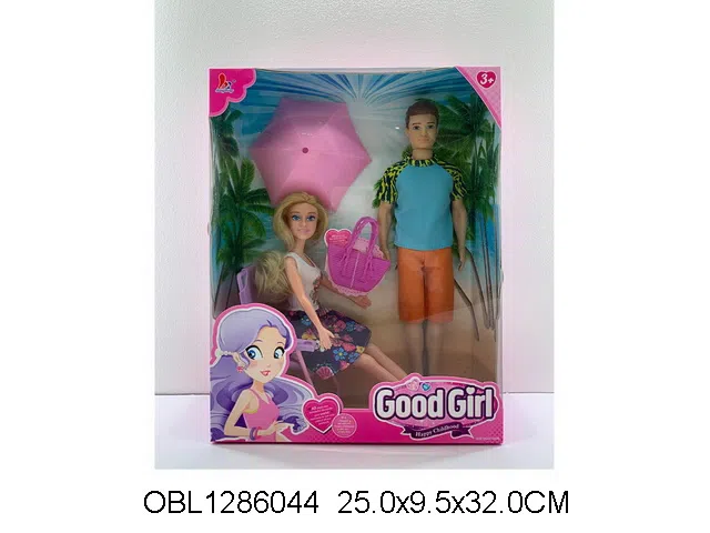 11.5寸实身夫妻芭芘套装 主体衣服1款1色_OBL1286044