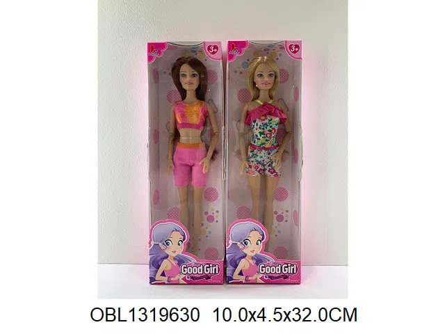 11.5寸实身活动关节芭芘 2款混装 主体衣服1款1色_OBL1319630