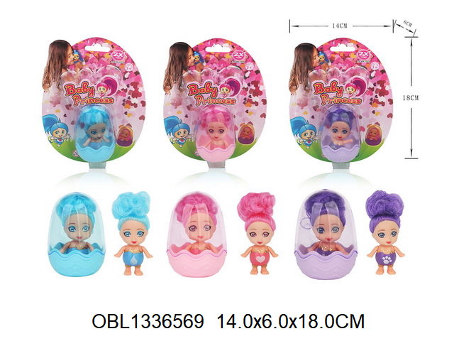 2寸实身芭芘 3色混装_OBL1336569