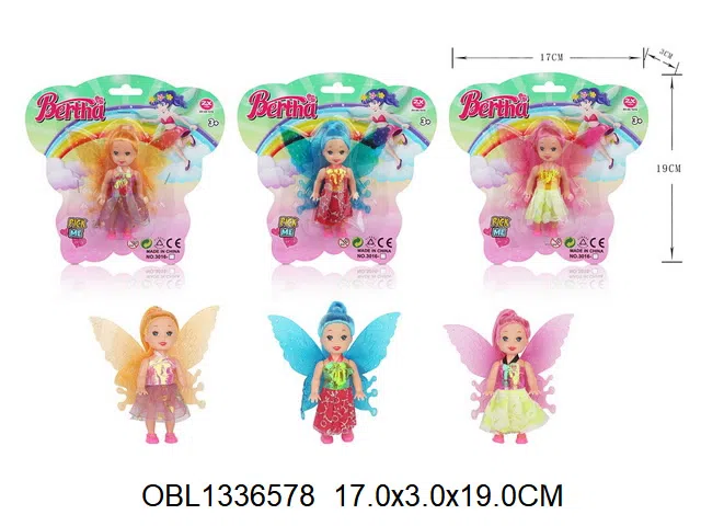 3.5寸实身仙子芭芘 3色混装_OBL1336578