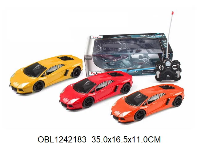 四通遥控车带灯光  车身4AA无包电  遥控器2*AA无包电  40频率  3色混装_OBL1242183