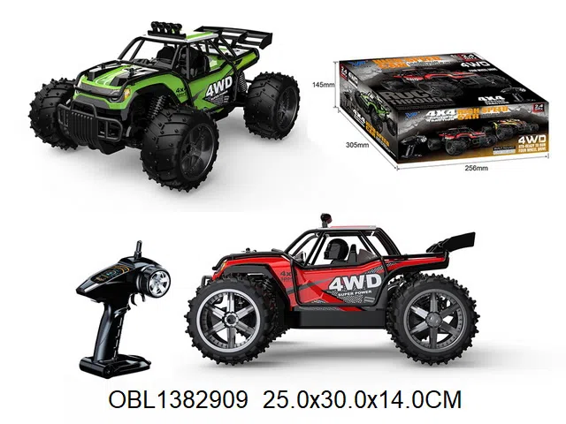 四通遥控高速车配USB线 车身7.2V锂电池包电 遥控器2*AA无包电 2.4G_OBL1382909