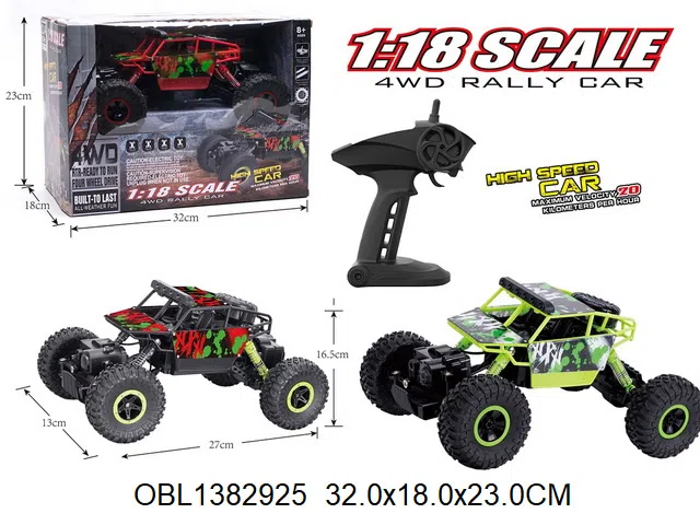 四通遥控攀爬车配USB线 车身镍镉500毫安包电 遥控器2*AA无包电 2.4G_OBL1382925