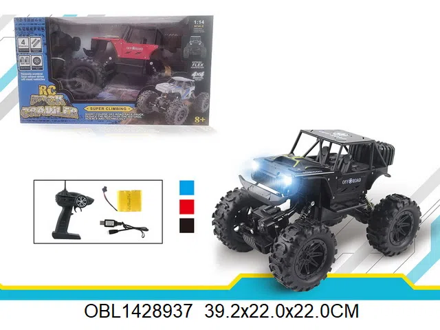 遥控攀爬车配USB线 车身4.8V锂电池包电 遥控器2*AA无包电_OBL1428937