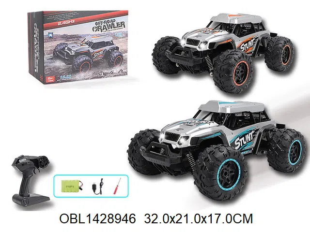 遥控高速车带灯光配USB线 车身6V锂电池包电 遥控器2*AA无包电  2.4G_OBL1428946