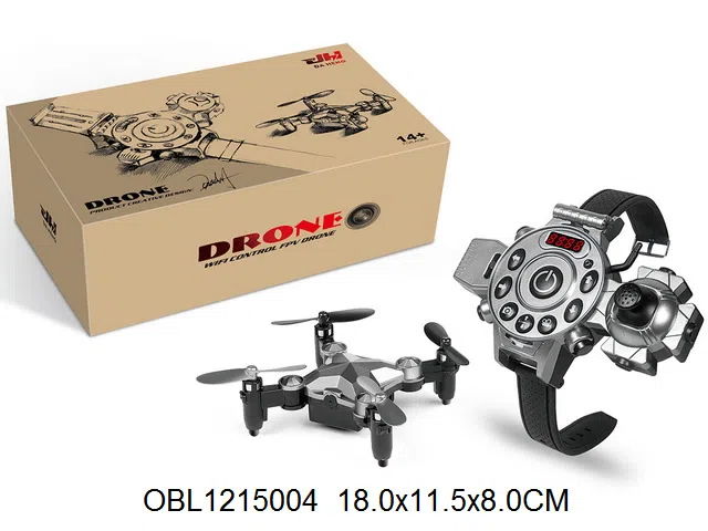 2.4G遥控迷你四轴飞行器带30万WIFI实时传输像素摄像头 手势拍照 录像 无头模式 一键返航 重力感应飞行  机身3.7V电池包电 遥控器2*AAA无包电_OBL1215004