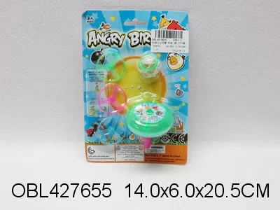 闪光陀螺 包电 愤怒的小鸟标 3色混装_OBL427655