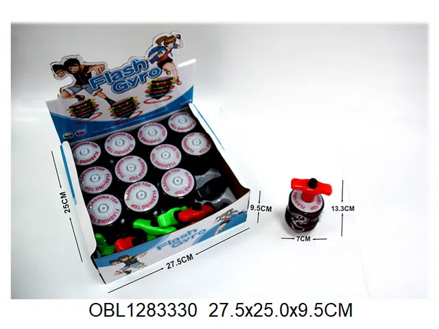 陀螺带灯光 音乐   包电 12个装1展示盒_OBL1283330